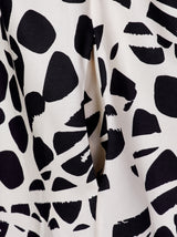 Kleid Alva, Schwarz Animal Print